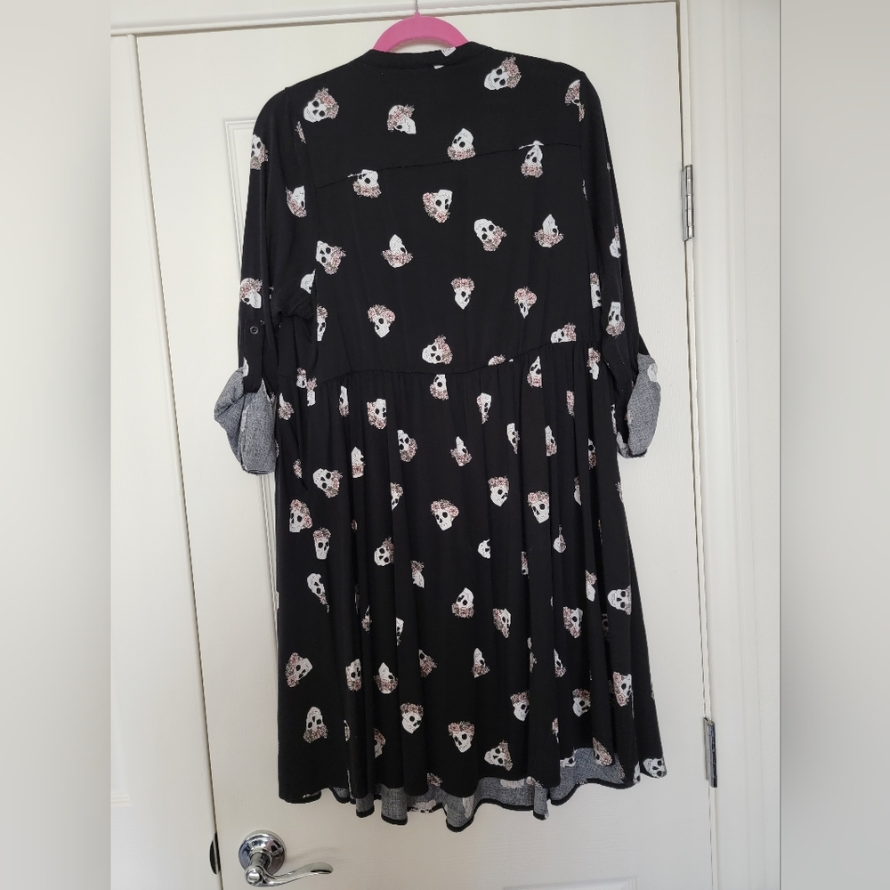 Womens Torrid Dress with Skulls